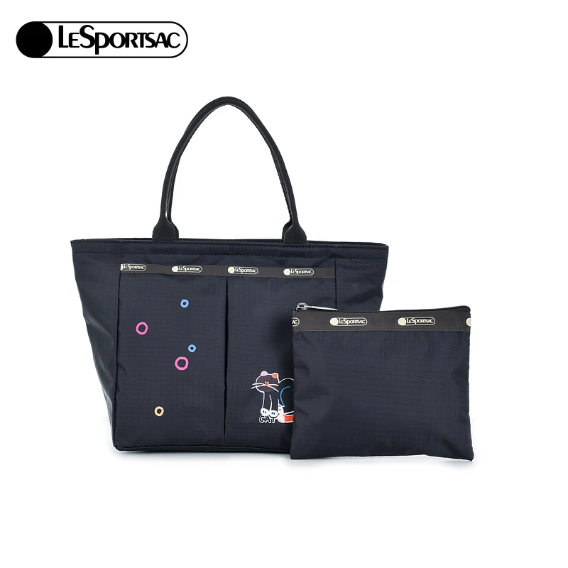 LeSportsac乐播诗25新款Trendy潮流系列时尚通勤宽底大容量托特包