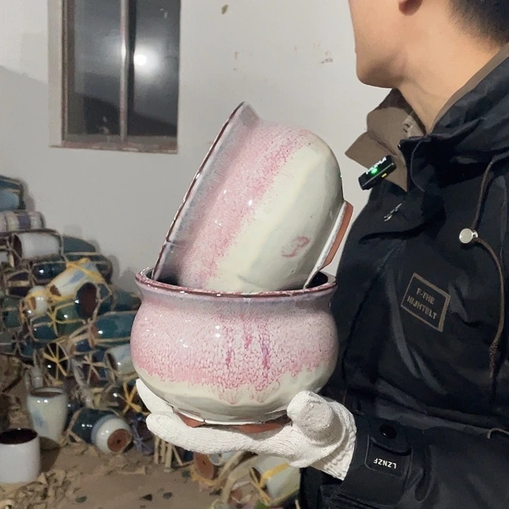 红陶瑕疵17/13两个