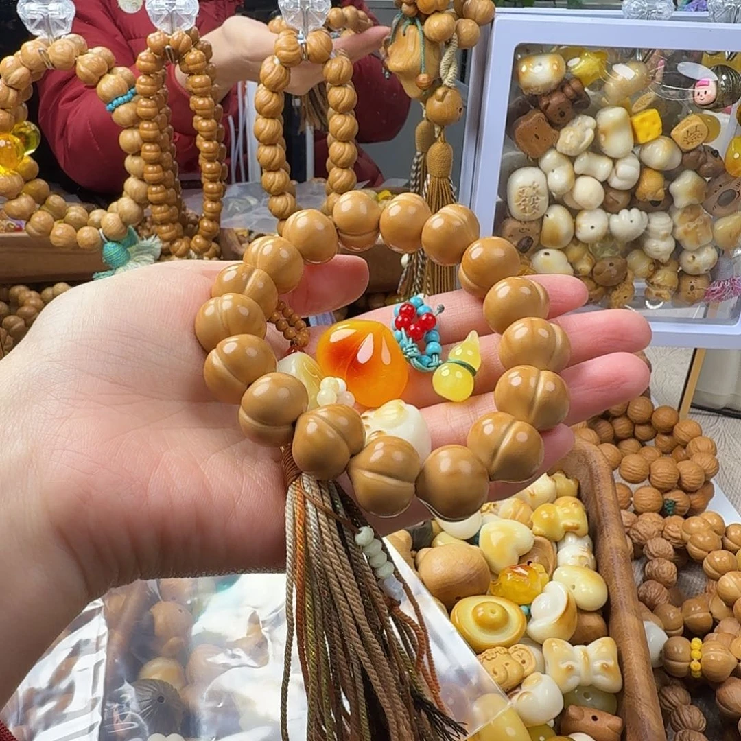 西***汁菩提籽类猴头手串