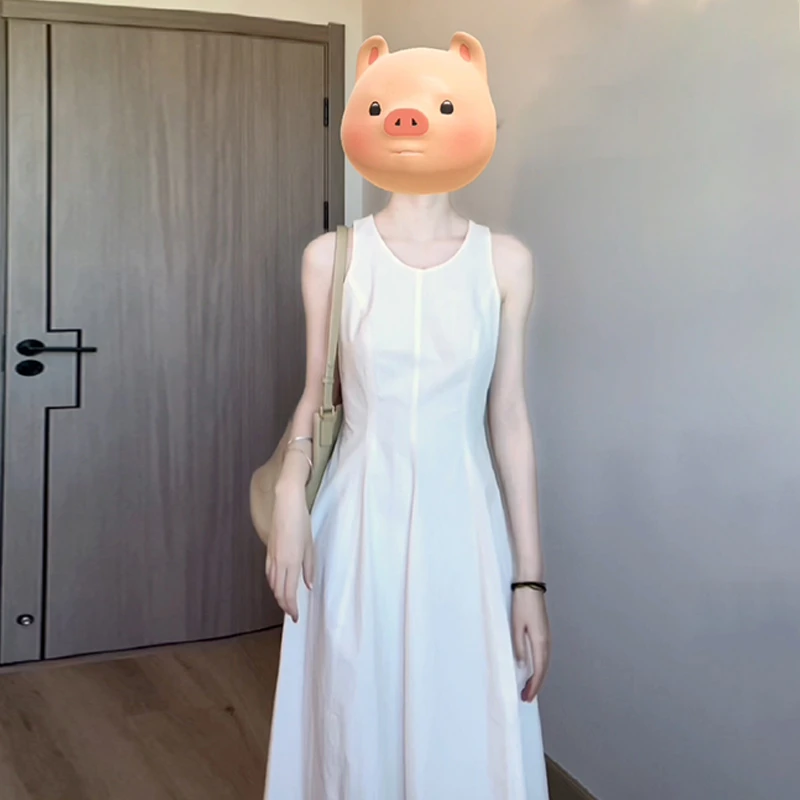 夏天轻奢洋气出街衣服高贵系连衣裙子女爆款2025夏新款高级感长裙