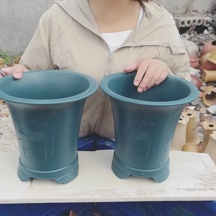 宜兴紫砂精品花盆