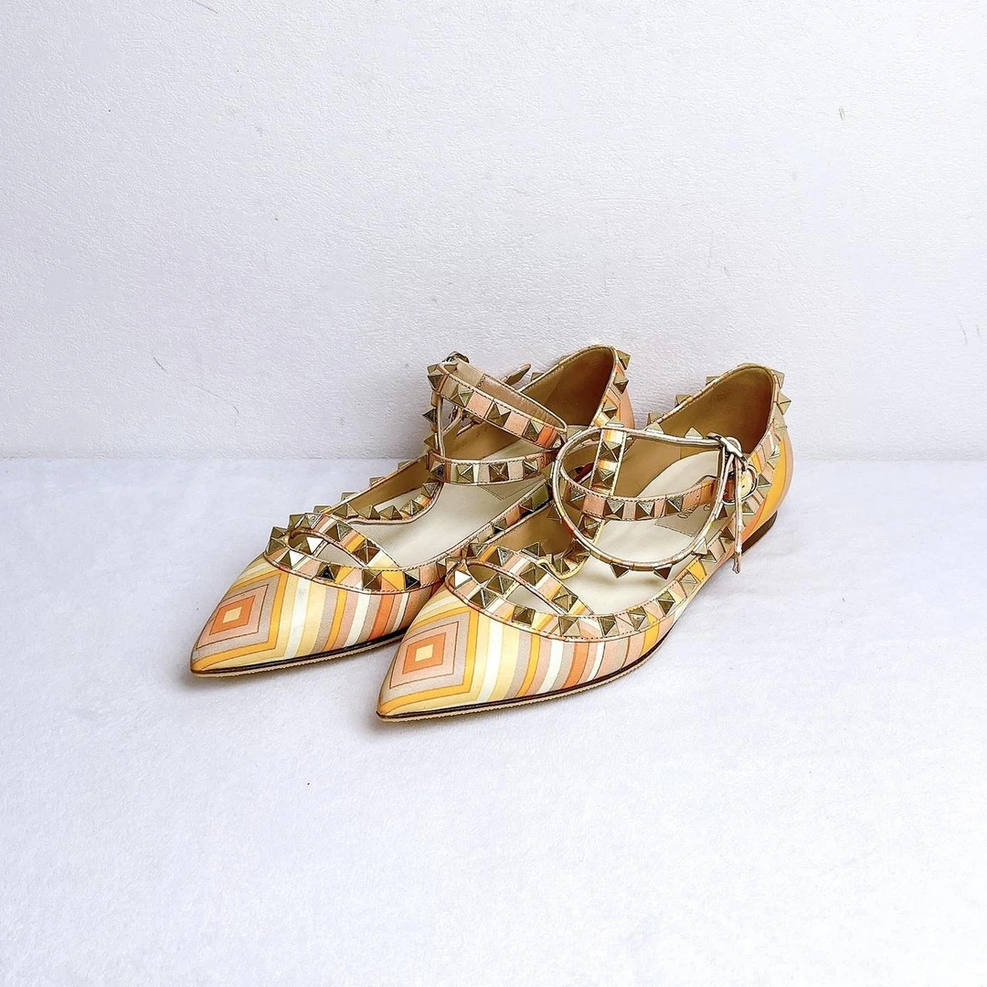 95新/Valentino/华伦天奴/平跟鞋/35码/Xsp38850