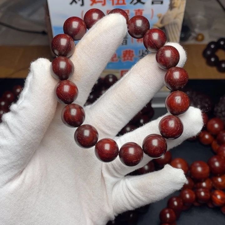 你***料手串/手链小叶紫檀印度小叶紫檀1.2顶泥