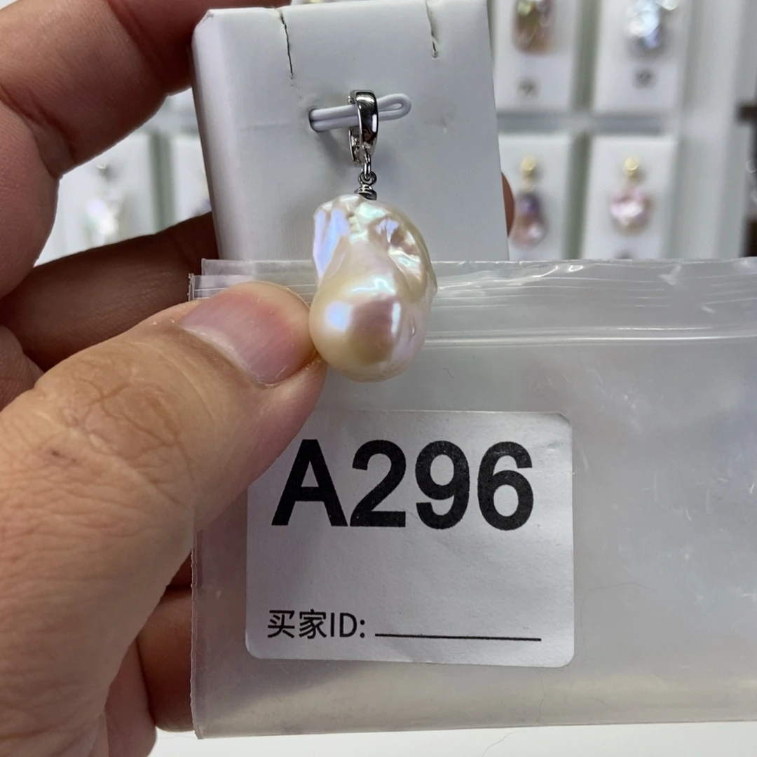 吊坠(不含链)淡水珍珠合金