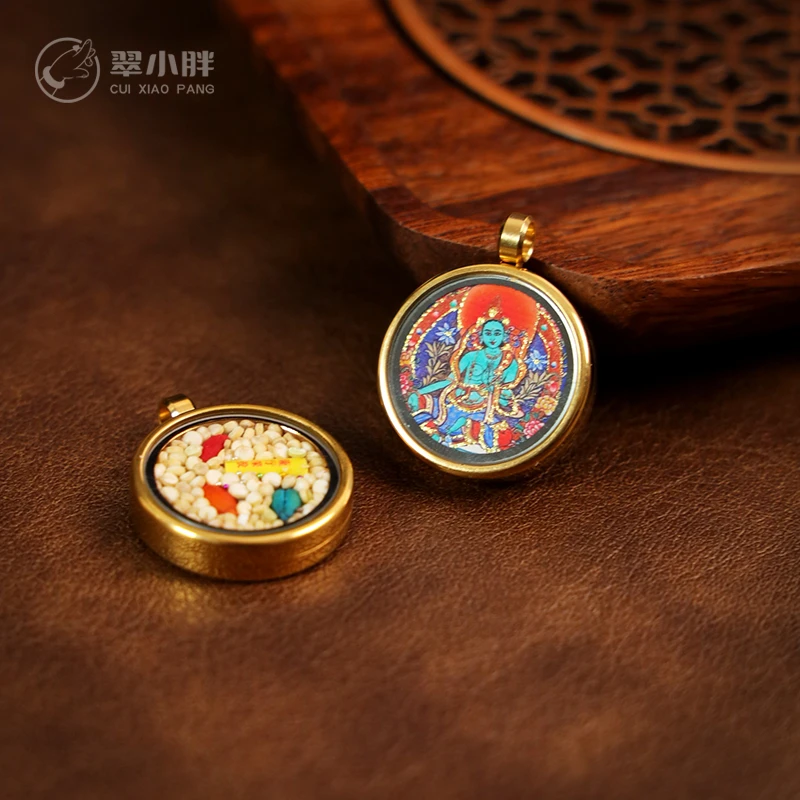 合金吊坠 z翠小胖 度母吊坠CQTE10