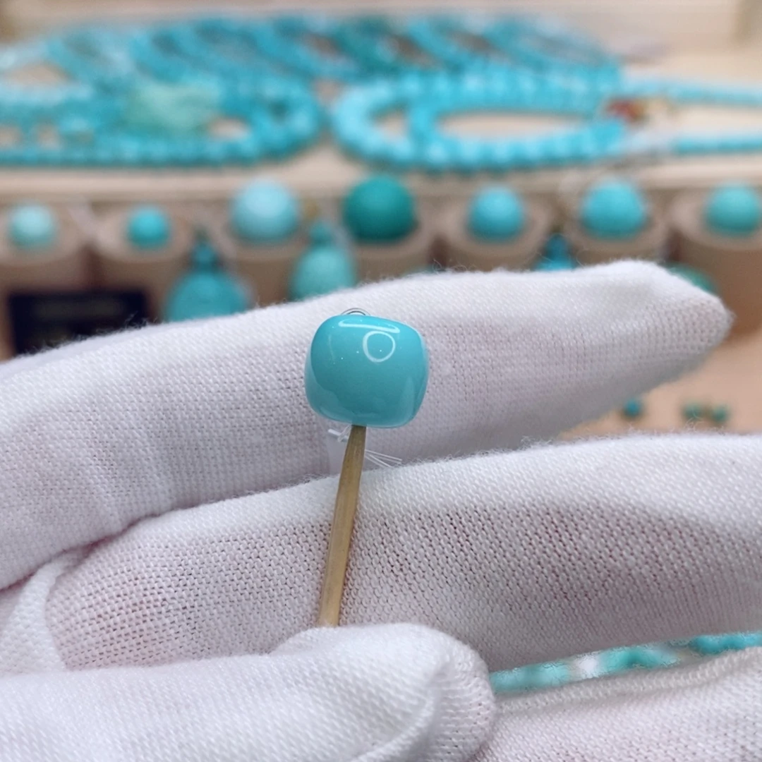 绿松石未镶嵌珠宝奇石10mm