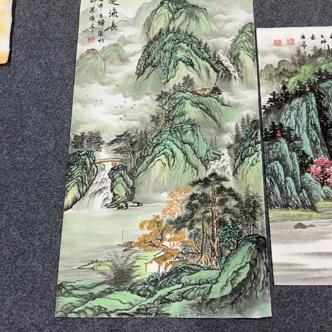 国画国画山水作品欣赏