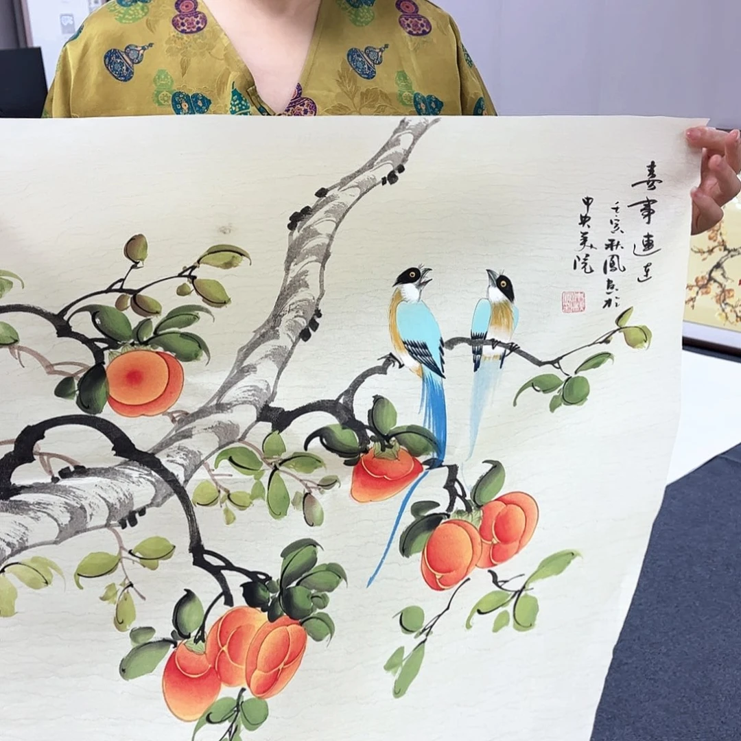 国画宣纸国画纯手绘作品