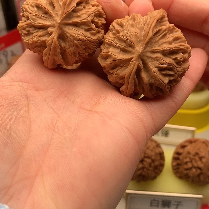 文玩核桃吊坠42尺全品苹果园865号