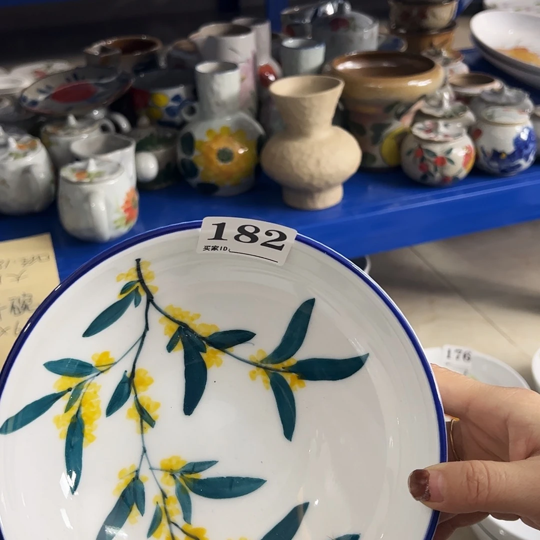 瓷片景德镇陶瓷手工手绘制作