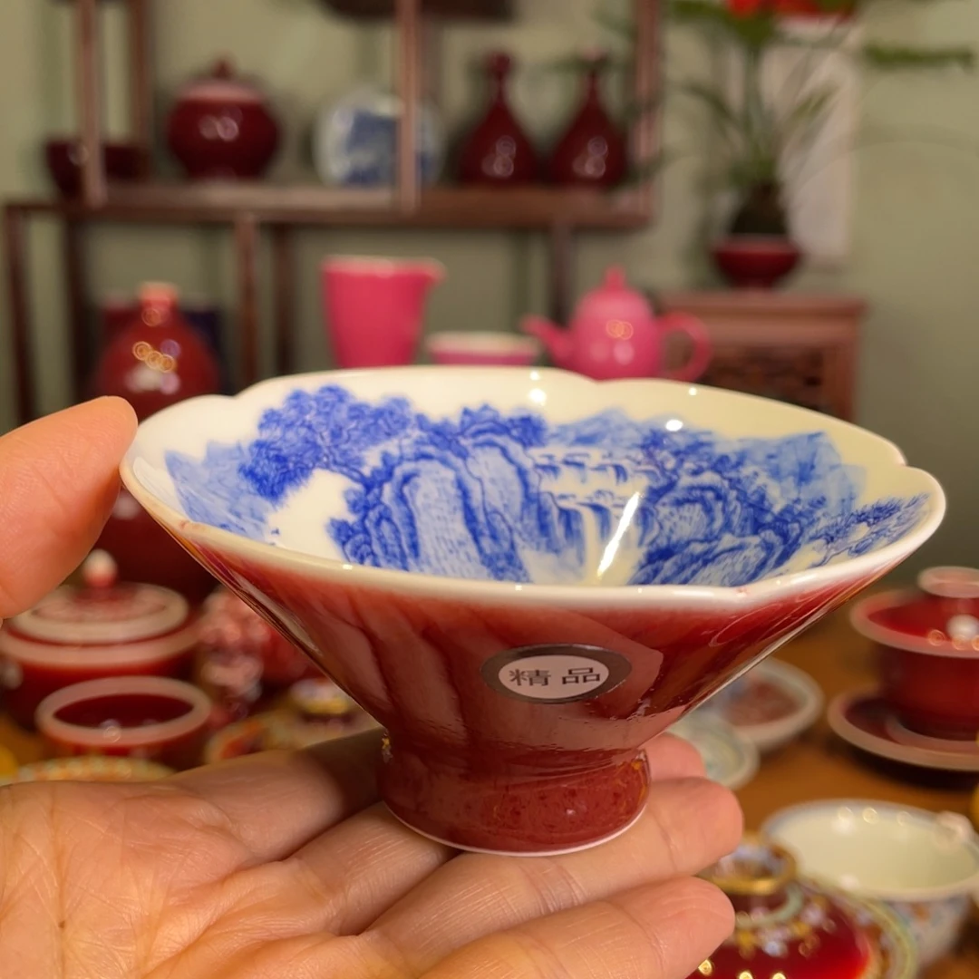 宁**水清欢雅玩原矿郎红