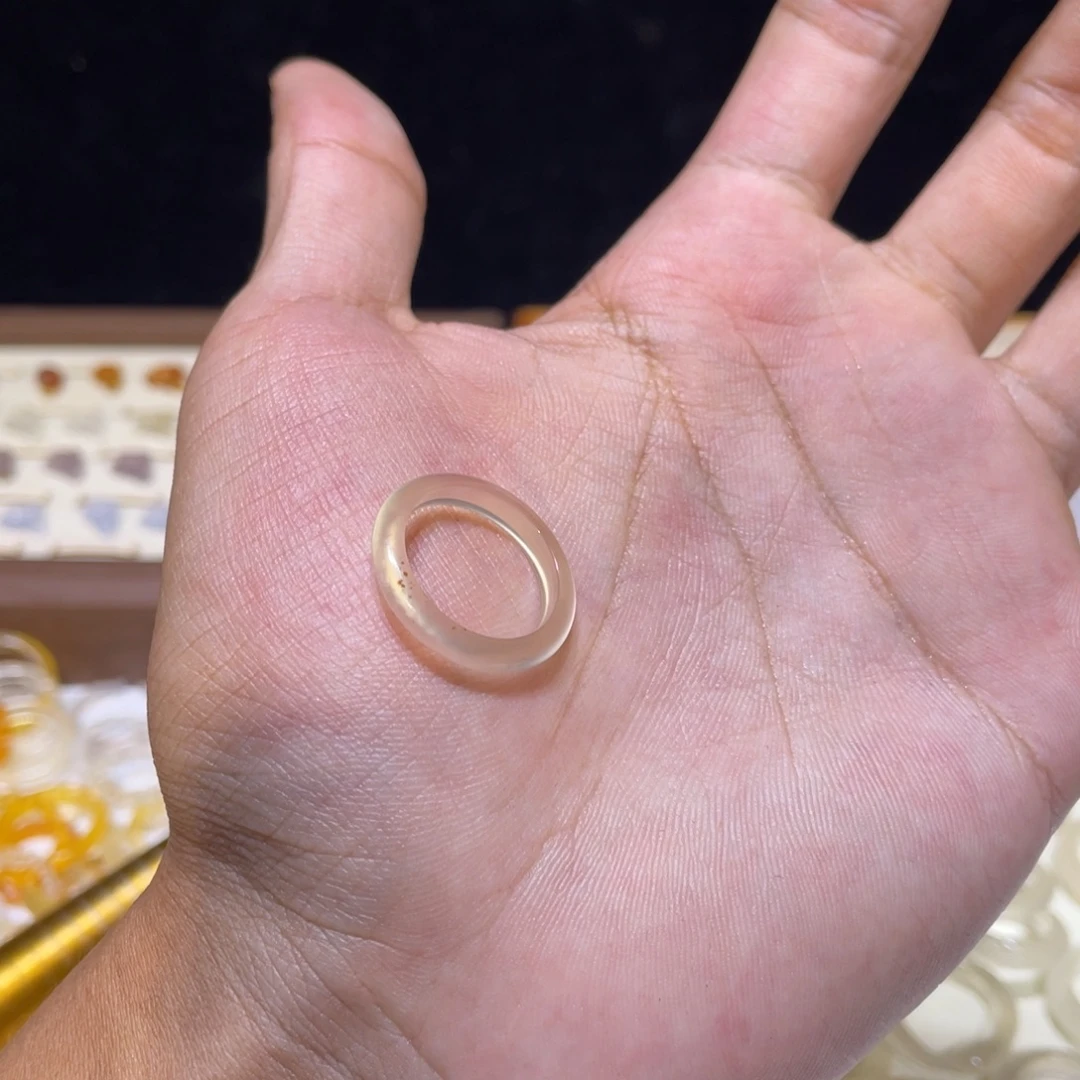 玛瑙/玉髓未镶嵌戒指89号港14