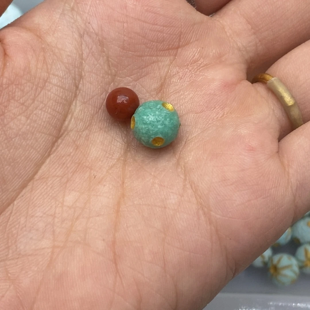 未镶嵌南红玛瑙珠宝半成品