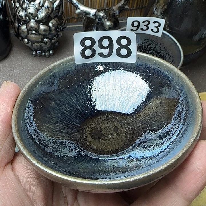 茶盏建盏杯主人杯龙窑柴烧