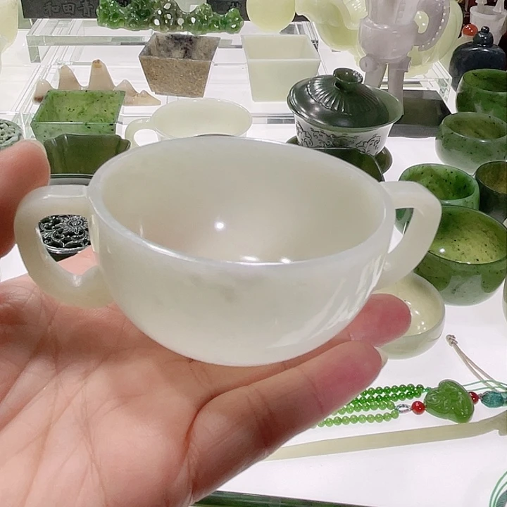 和田玉（白玉）挂件未镶嵌