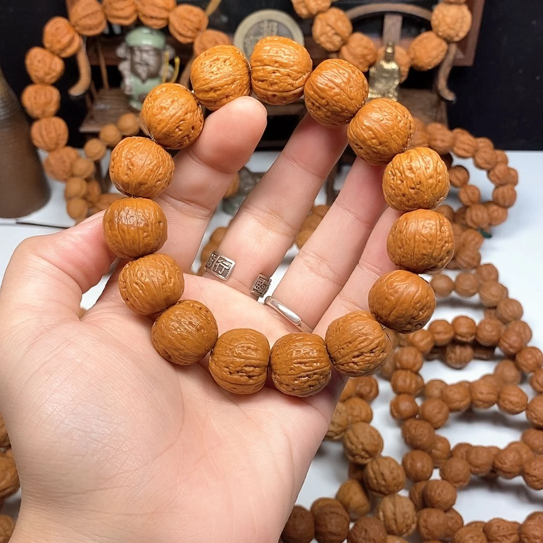 手串文玩核桃矮壮磨盘