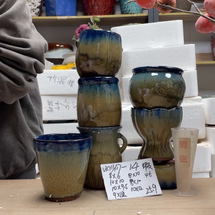 多肉粗陶花盆微瑕14