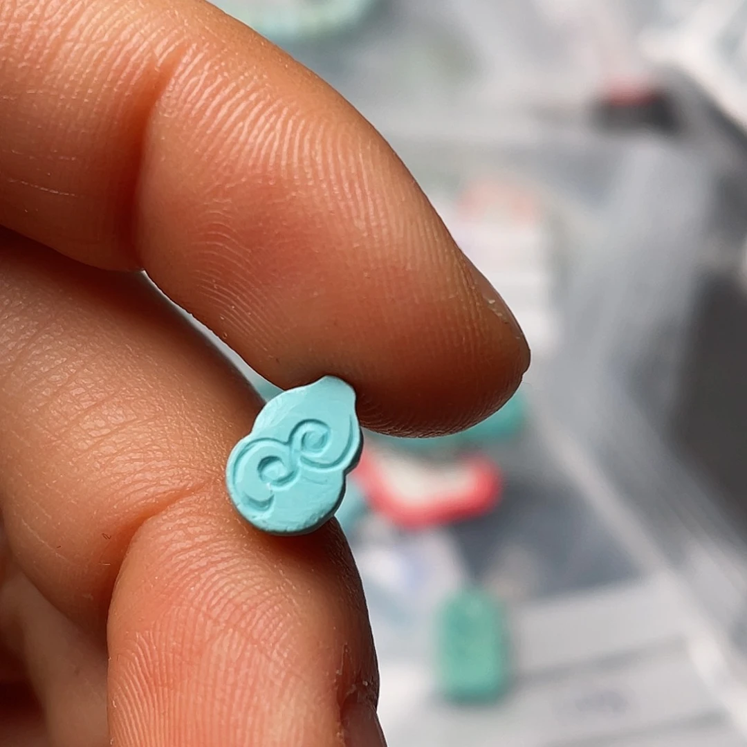 绿松石珠宝半成品未镶嵌