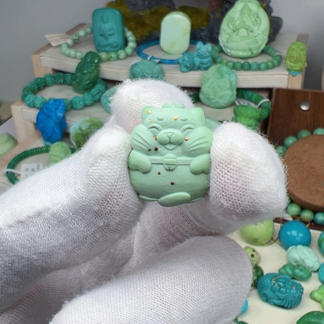 绿松石未镶嵌主播夏