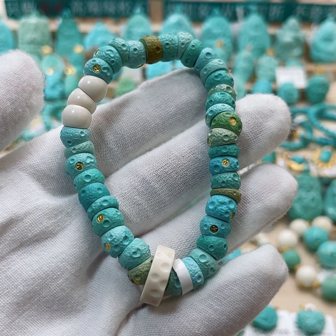 绿松石珠宝奇石未镶嵌