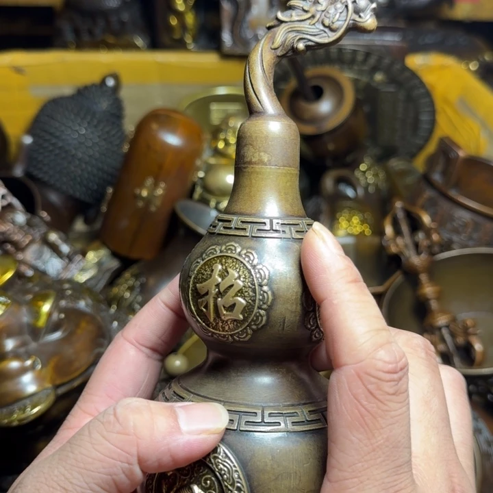 铜器摆件收收藏藏
