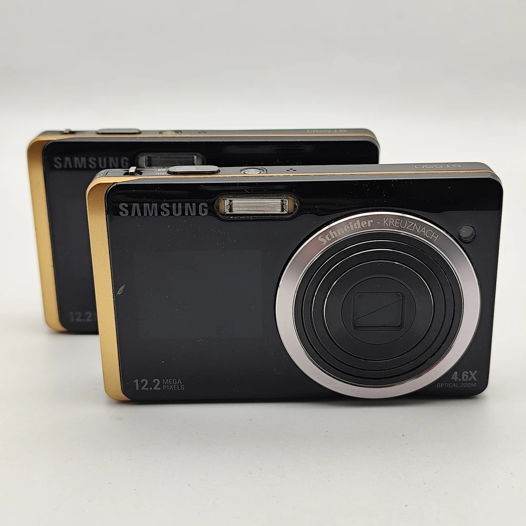 9新 Samsung/三星 双屏自拍ccd相机 三星st550 配件齐全 小瑕疵