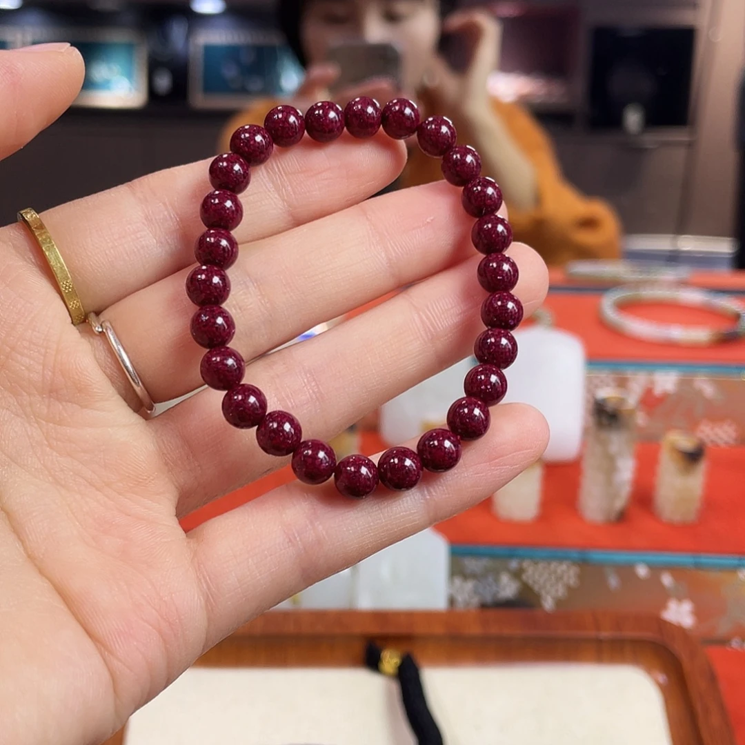 天然辰砂朱砂手串