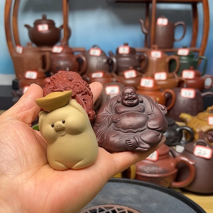 茶壶紫砂微瑕不带证书礼盒