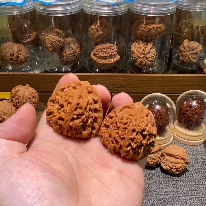老***面把件文玩核桃41南疆
