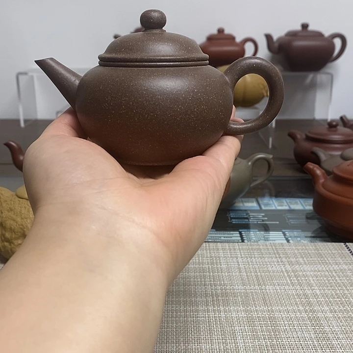 茶壶紫砂水平壶150cc