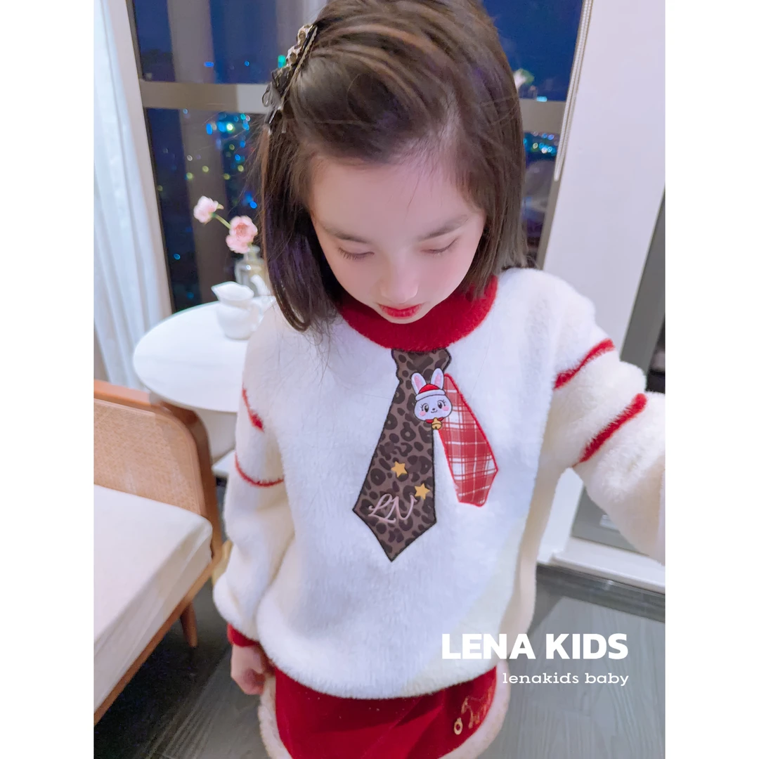 Lenakids【仿貂绒600g毛衣“超软糯保暖毛衣】高品！25120109