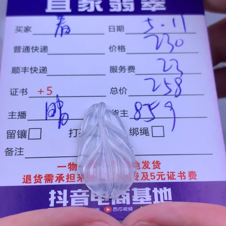 翡翠未镶嵌颈饰看****ଓ