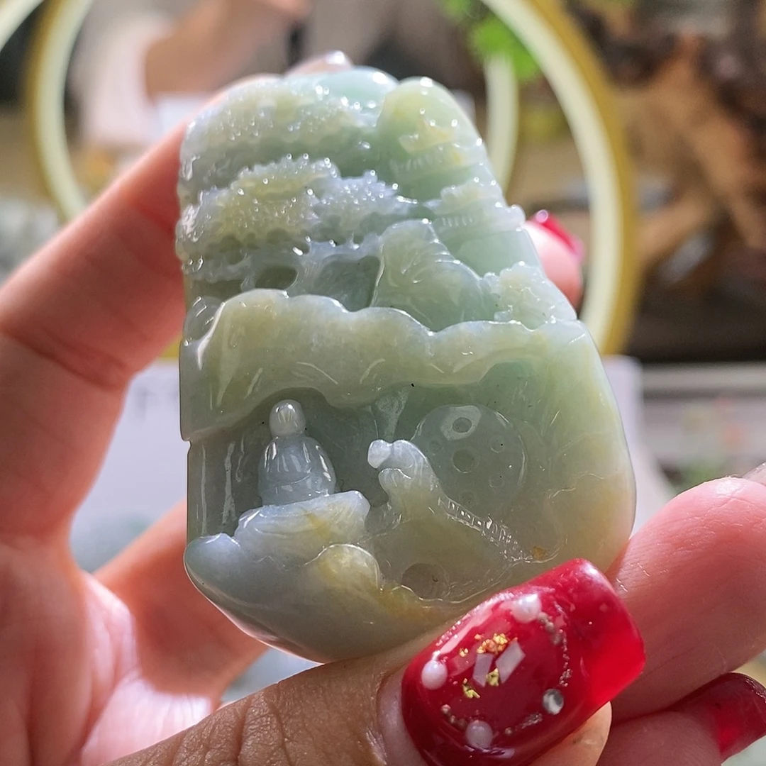 【闪购商品】翡翠颈饰未镶嵌悟道