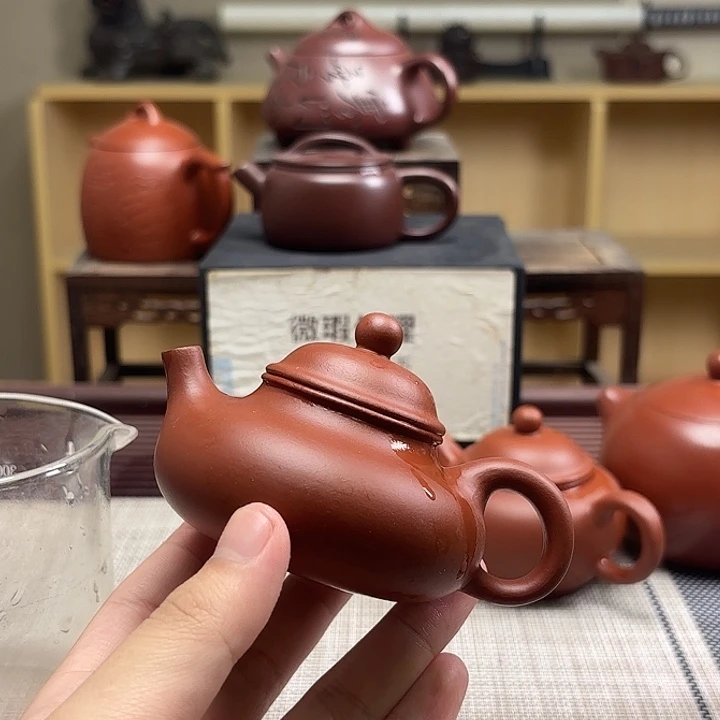 茶壶紫砂不****皮微瑕处理