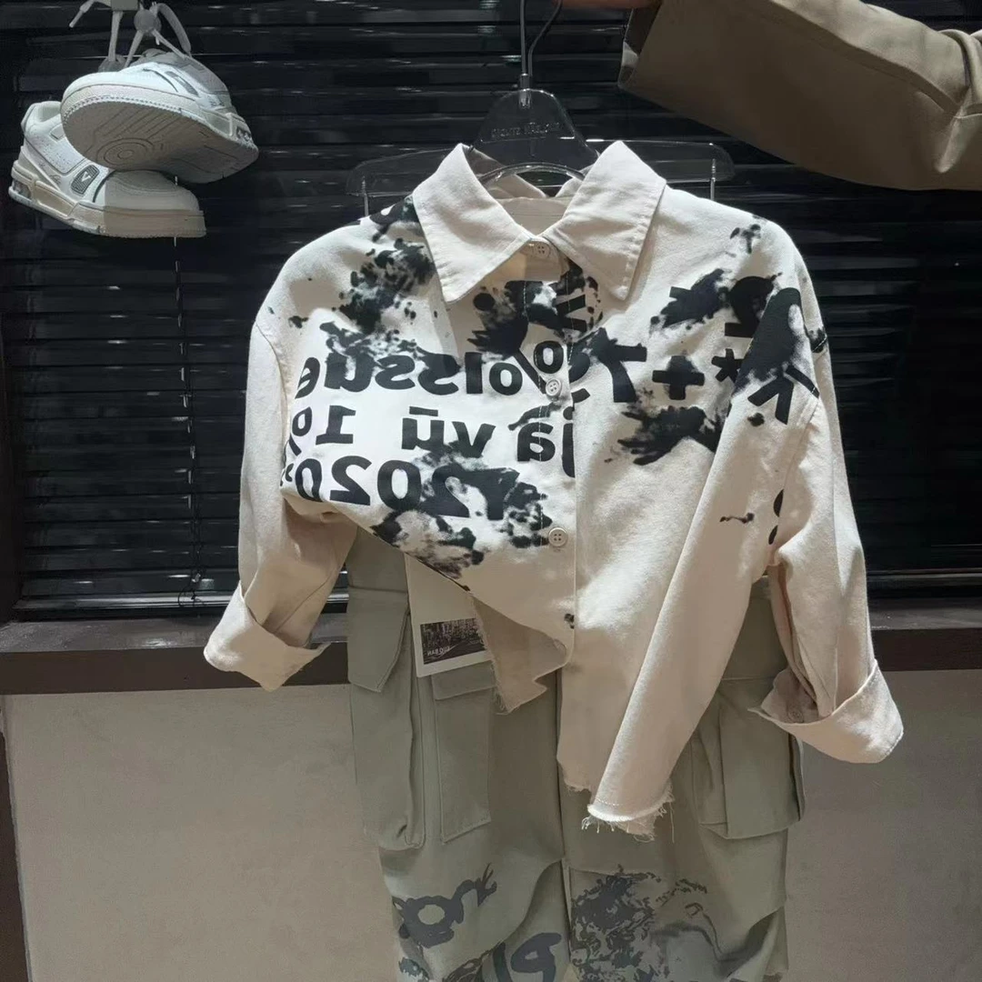 2025春季薄款儿童长袖衬衫-0902