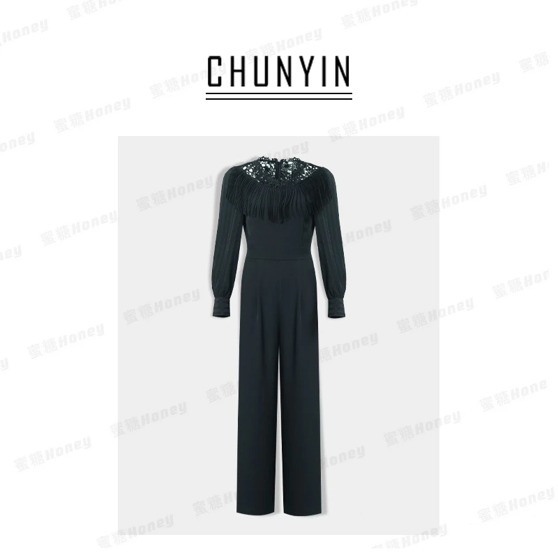 【蜜糖honey】原创设计·高定品质　连体裤31589(芸灿)