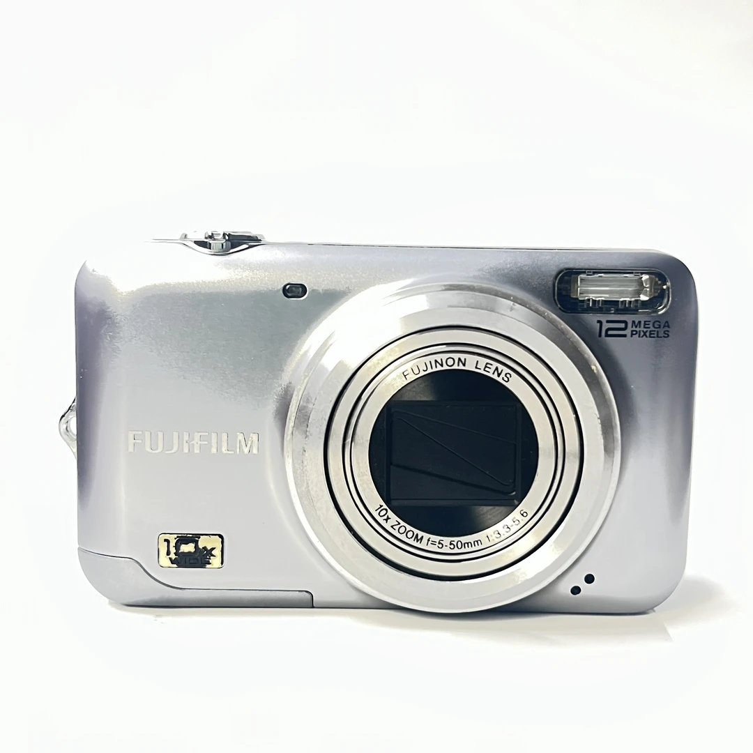 95新 Fujifilm/富士 jz305银色胶片感1210万像素10倍变焦数码相机