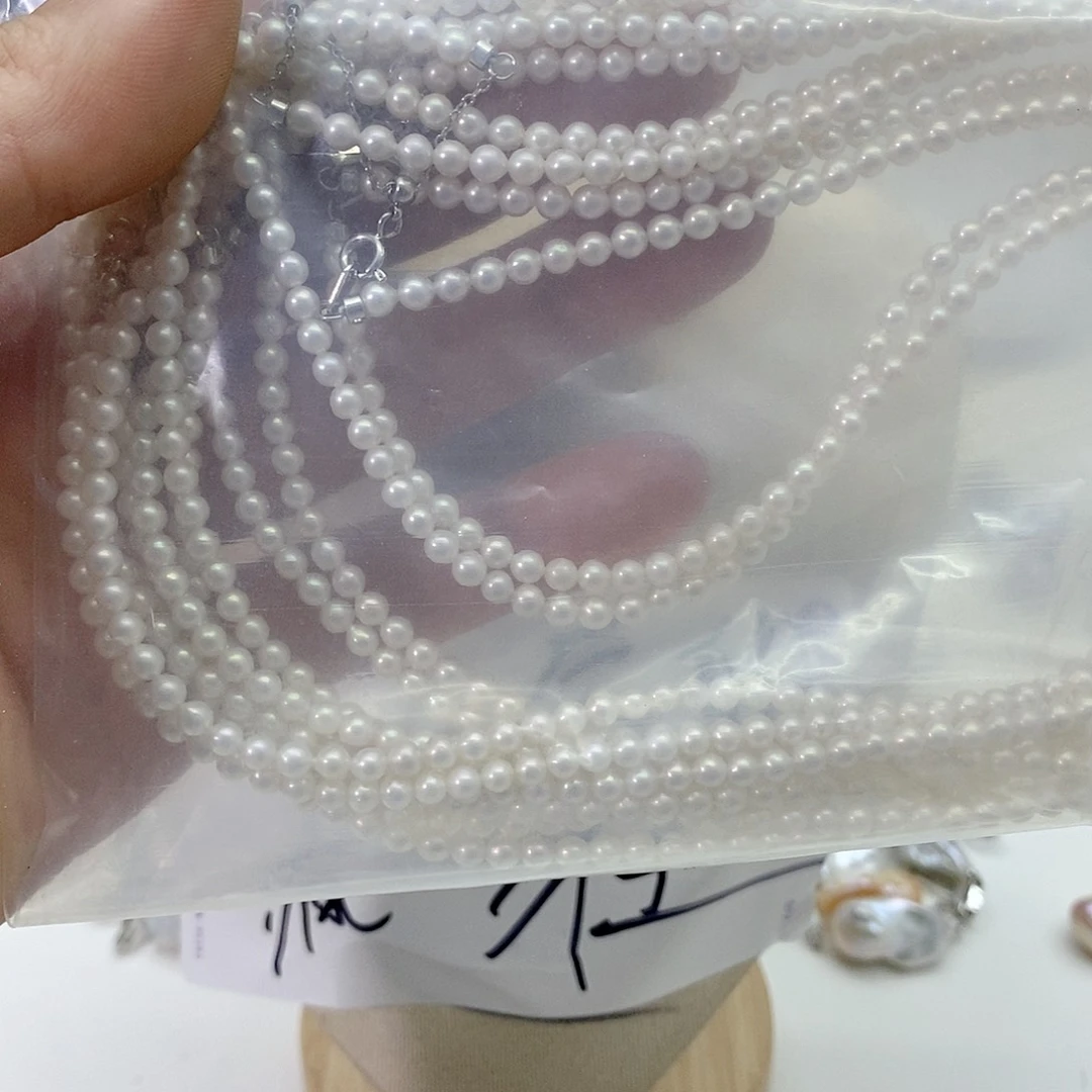 淡水珍珠颈饰合金