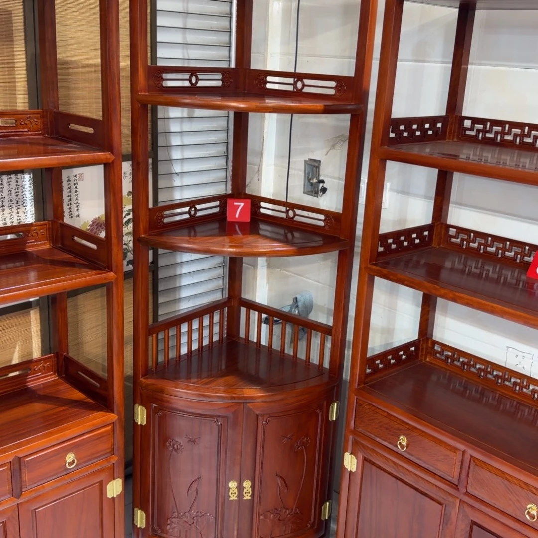花梨木类成套家具刚果花梨46乘46高186转角柜
