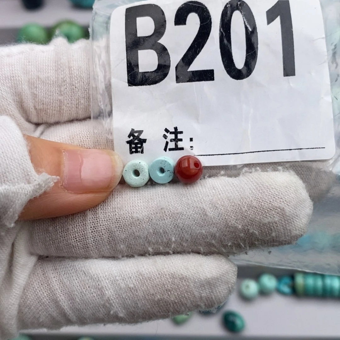 未镶嵌卡6直切一对南红玛瑙