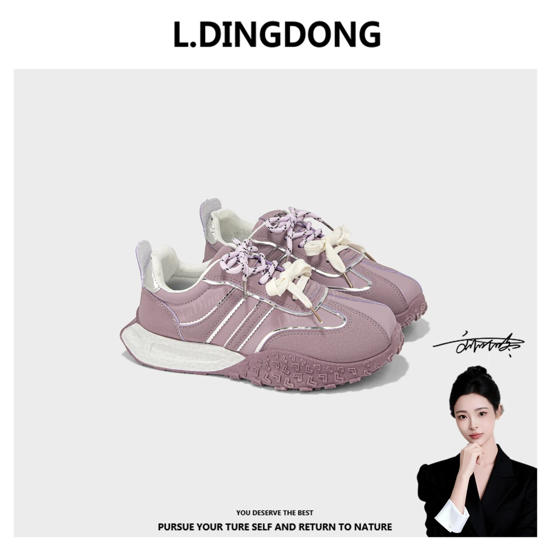 【刘叮咚女鞋】2025秋冬季新款舒适百搭阿甘软底运动休闲女鞋