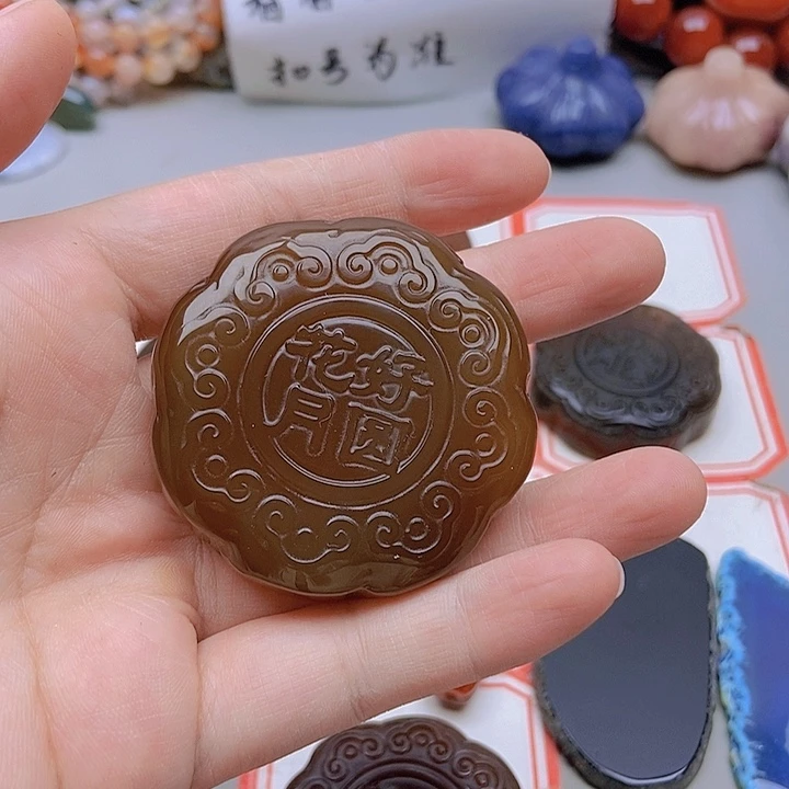【闪购商品】未镶嵌玛瑙/玉髓珠宝半成品花*富
