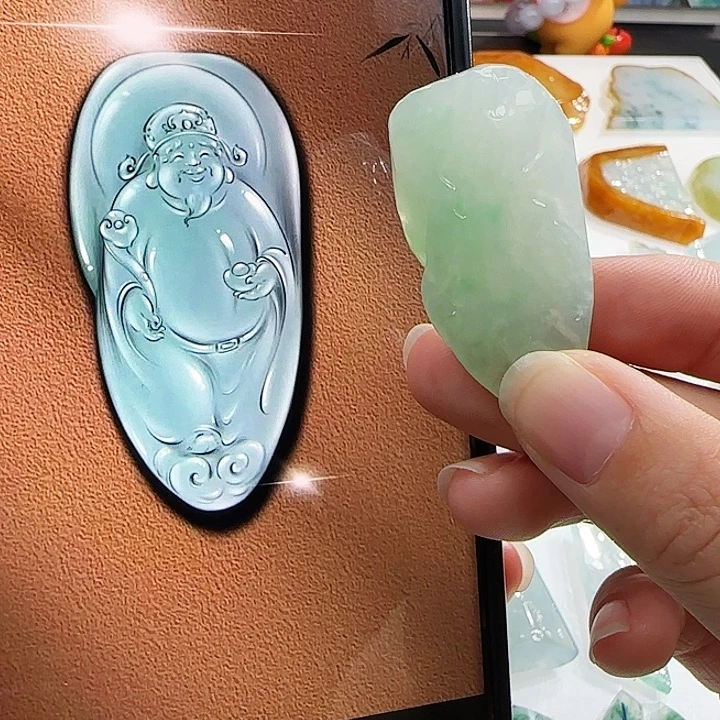 定制翡翠未镶嵌翡翠定制