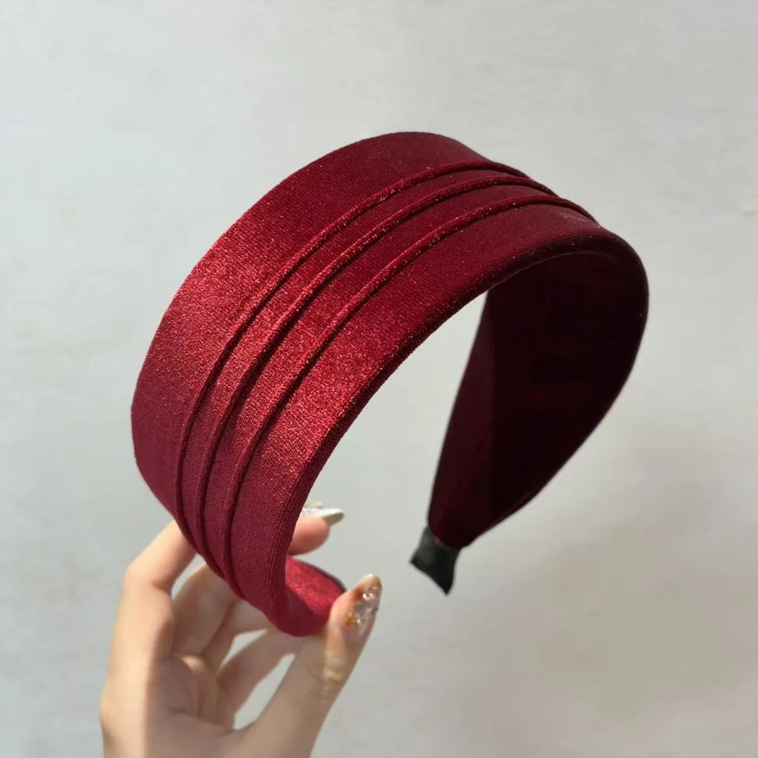 远远（YY2243）发箍气质轻奢时尚百搭红色