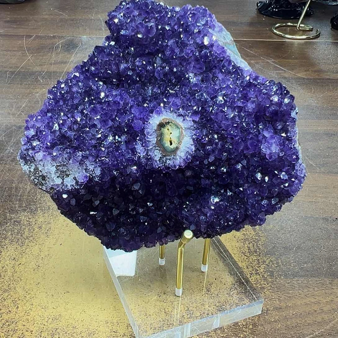 紫晶摆件未镶嵌福利