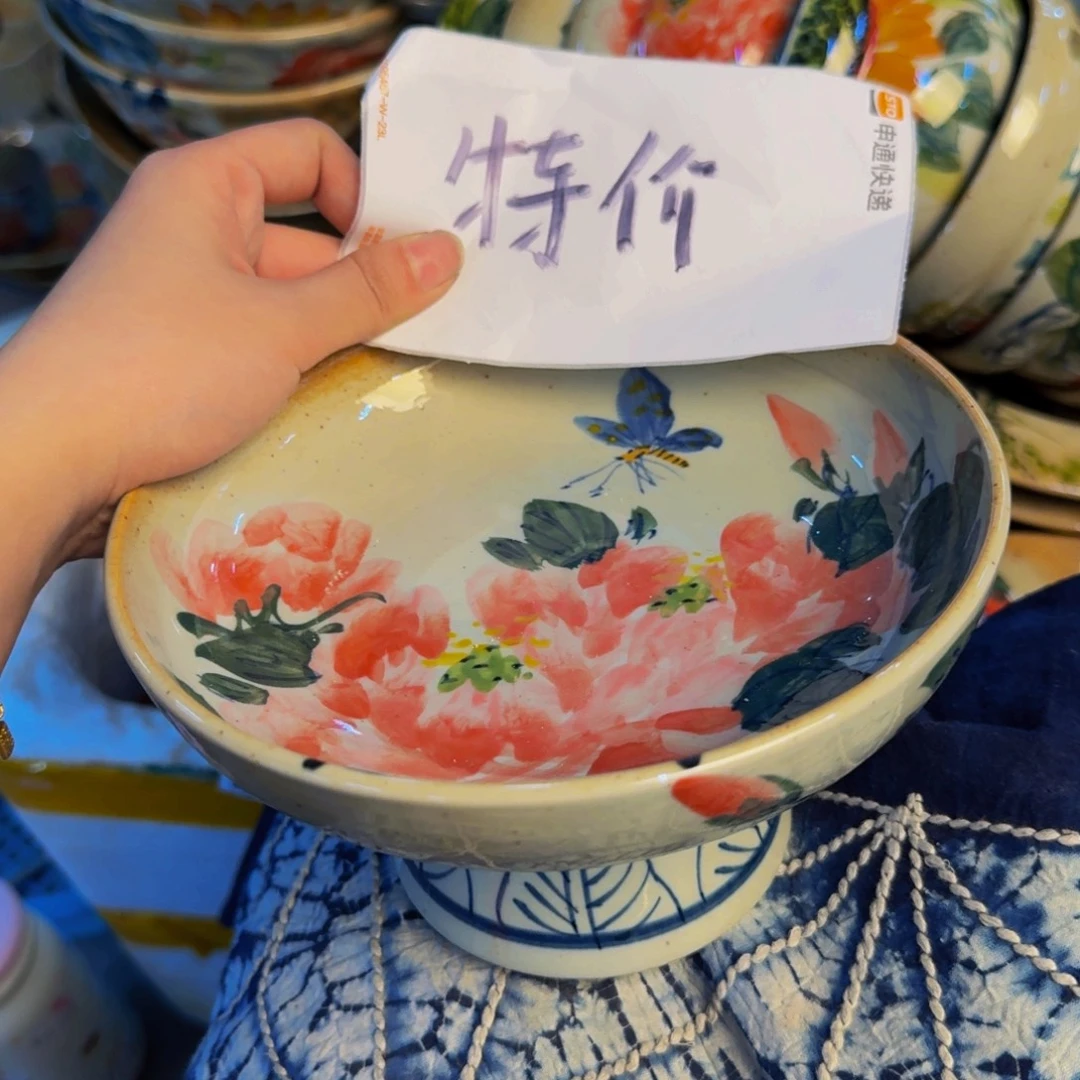 瓷片景德镇陶瓷手工手绘