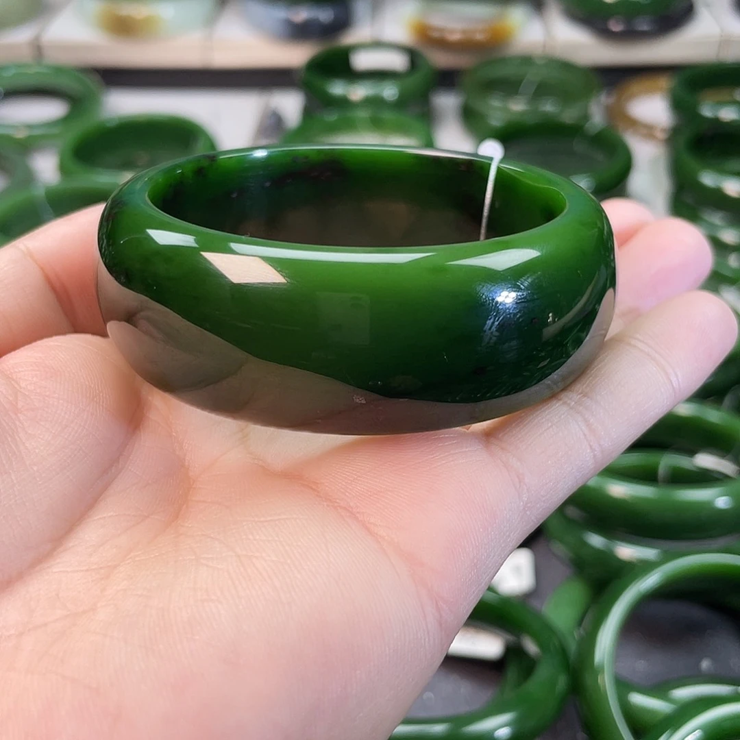 和田玉（碧玉）手镯未镶嵌