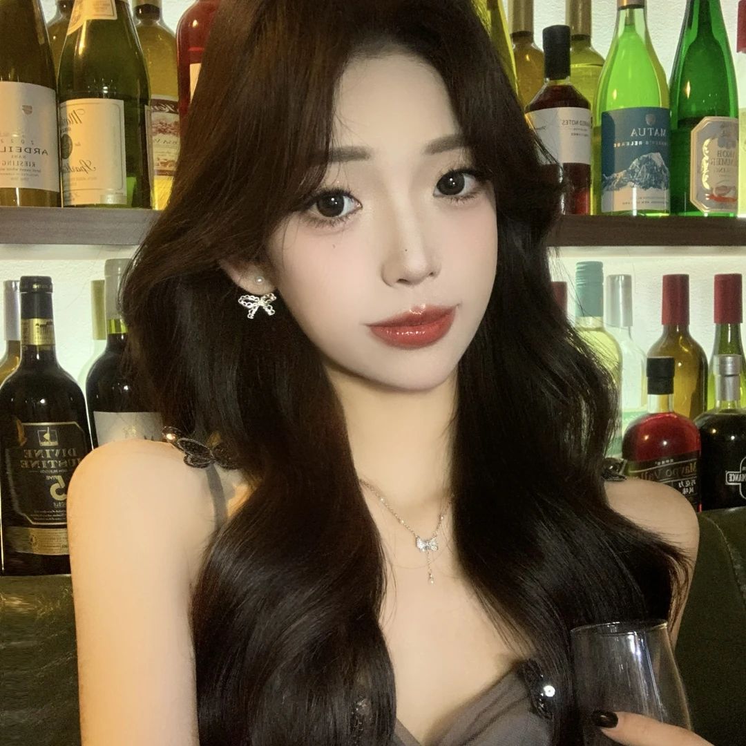 FULL GIRLISH耳环02104镂空蝴蝶百搭耳钉耳饰