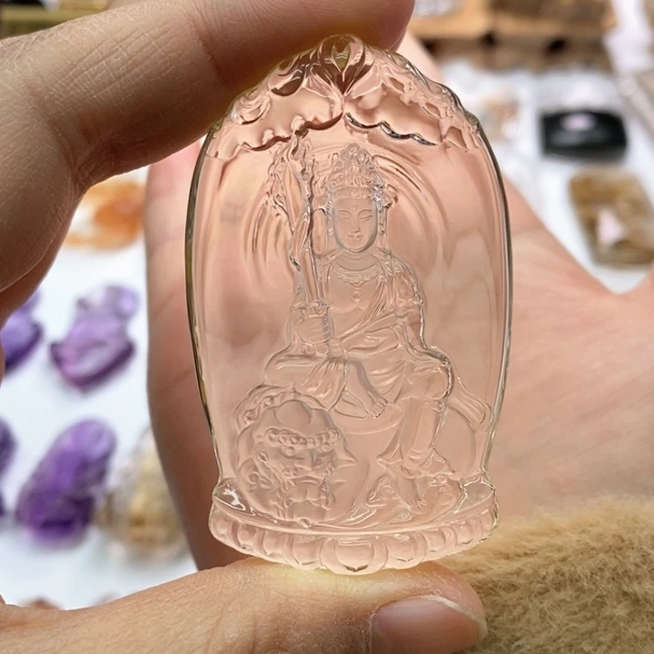 水晶颈饰未镶嵌佳*定制