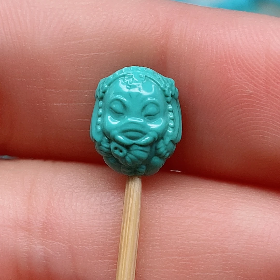 绿松石象神未镶嵌